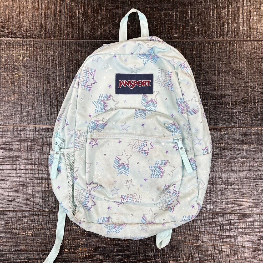 JanSport Cool Student Sparkle Stars JS0A47LW Classic School Bag Backpack